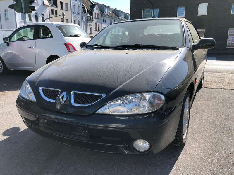 Schwarz Gebraucht 2001 Renault Mégane Cabriolet Cabrio | 700 € (Superpreis) - Bild 1/4