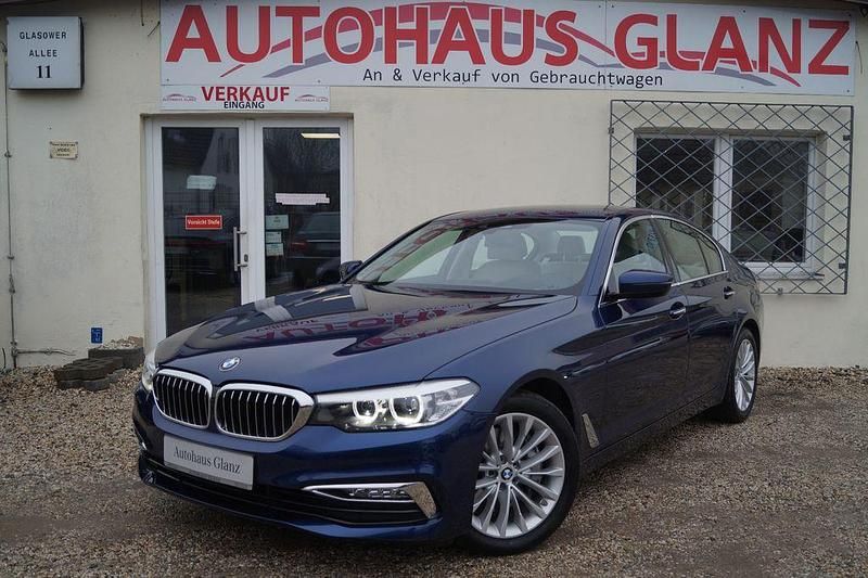 Mediterranblau metallic Gebraucht 2017 BMW 540 Luxury Line Limousine | 34.999 € (Guter Preis) - Bild 1/4