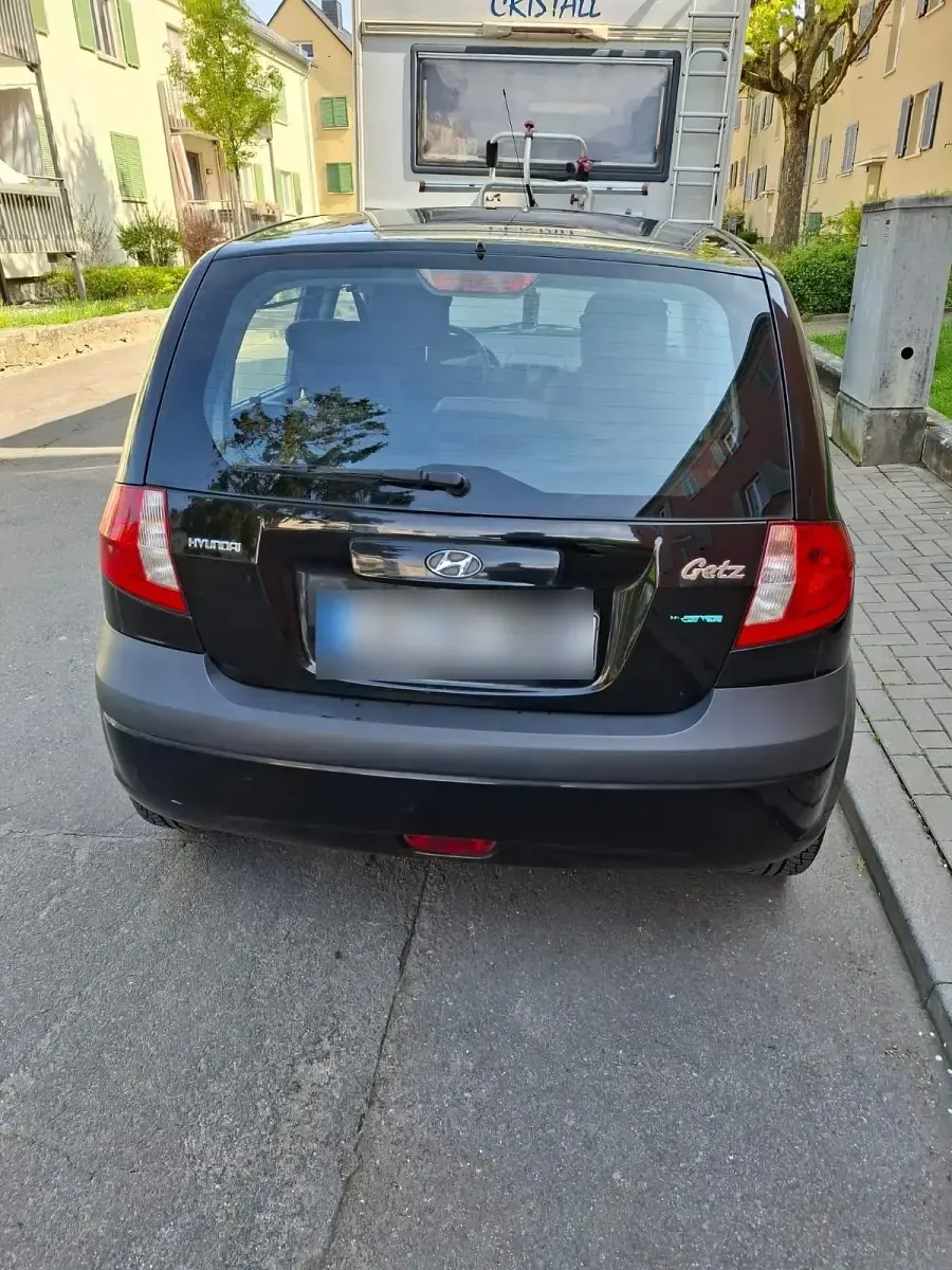 Gebraucht Hyundai Getz 67 PS (49 kW) 2008 Schwarz Kleinwagen