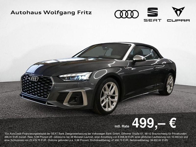 Grau Gebraucht 2023 Audi S5 Cabriolet Sport Cabrio | 49.790 € (Superpreis) - Bild 1/4