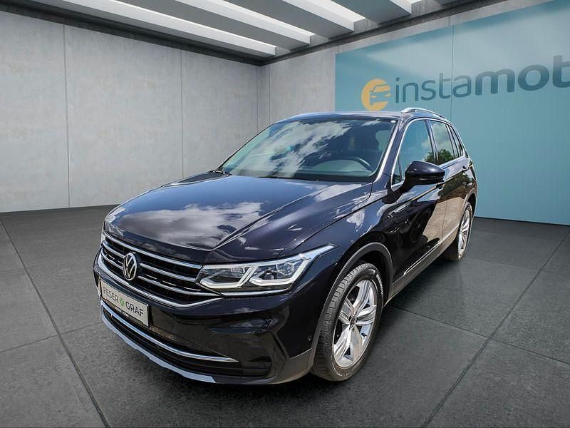 Schwarz Gebraucht 2021 VW Tiguan SUV | 31.699 € (Fairer Preis) - Bild 1/4