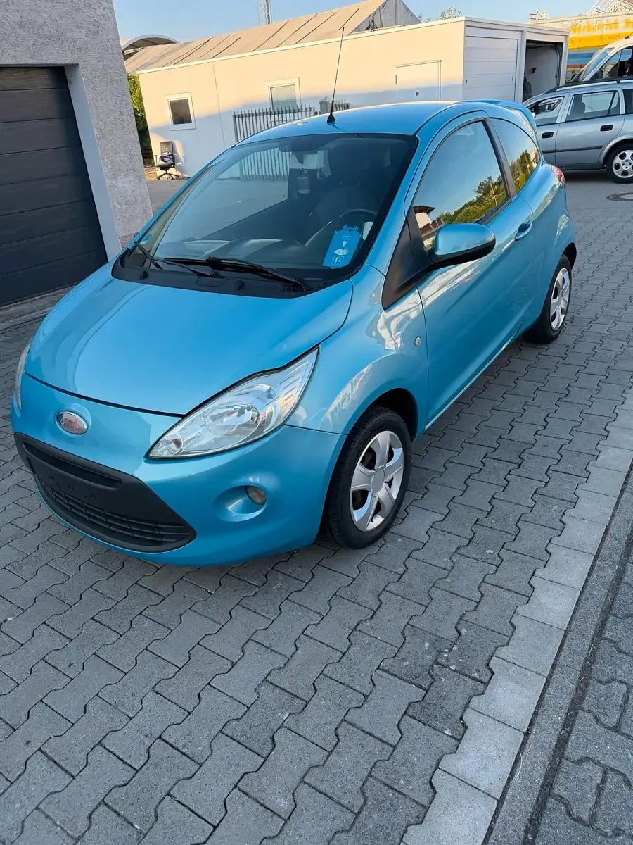 Gebraucht Ford Ka Titanium X 69 PS (50 kW) 2009 Blau Kleinwagen