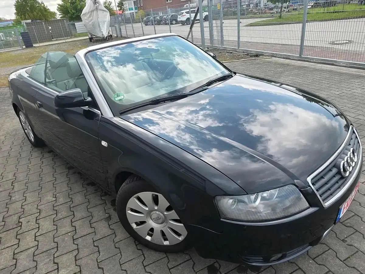 Gebraucht Audi A4 Cabriolet 170 PS (125 kW) 2002 Schwarz Cabrio