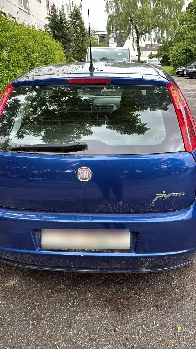 Gebraucht Fiat Grande Punto Dynamic 77 PS (56 kW) 2008 Blau Kleinwagen