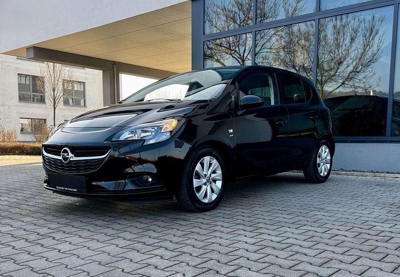 Onyx schwarzmetallic Gebraucht 2016 Opel Corsa Active Kleinwagen | 13.000 € (Teuer) - Bild 1/4