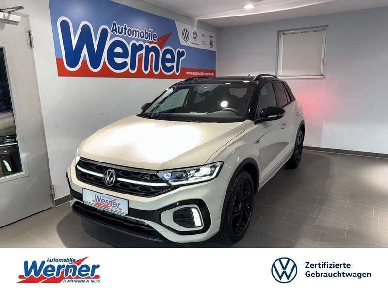 Grau Gebraucht 2025 VW T-Roc R-line SUV | 36.880 € (Fairer Preis) - Bild 1/4