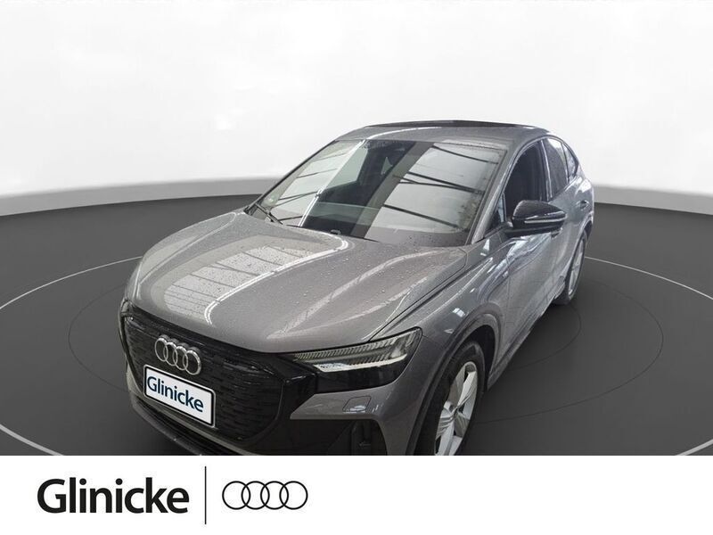 Grau Gebraucht 2022 Audi Q4 Sportback e-tron S-Line SUV | 38.930 € (Guter Preis) - Bild 1/3