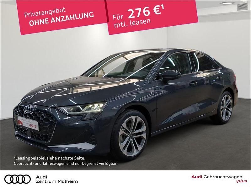 Manhattangrau metallic Gebraucht 2025 Audi A3 Advanced Limousine | 33.170 € (Guter Preis) - Bild 1/3