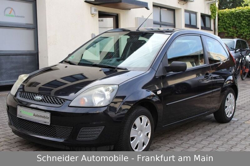 Schwarz Gebraucht 2008 Ford Fiesta Kleinwagen | 950 € (Superpreis) - Bild 1/4