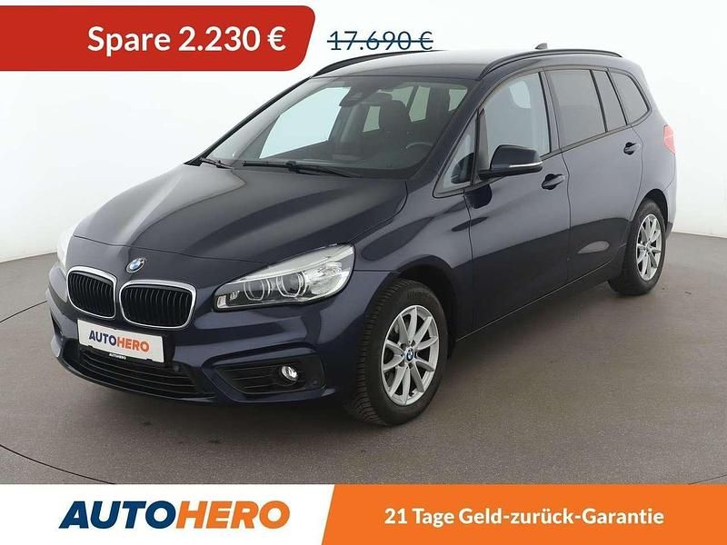 Imperialblau Gebraucht 2016 BMW 218 Gran Tourer Advantage Van / Kleinbus | 15.460 € (Fairer Preis) - Bild 1/3