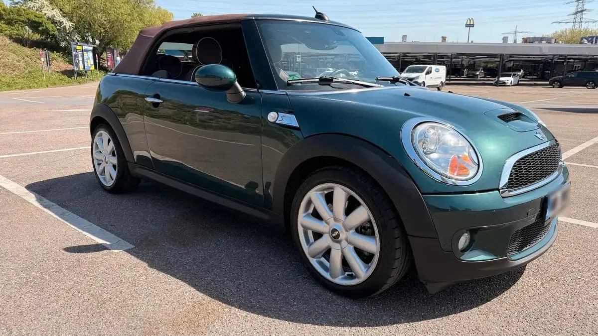 Occasion Mini Cooper S Cabriolet 174 ch (127 kW) 2009 Vert Cabriolet