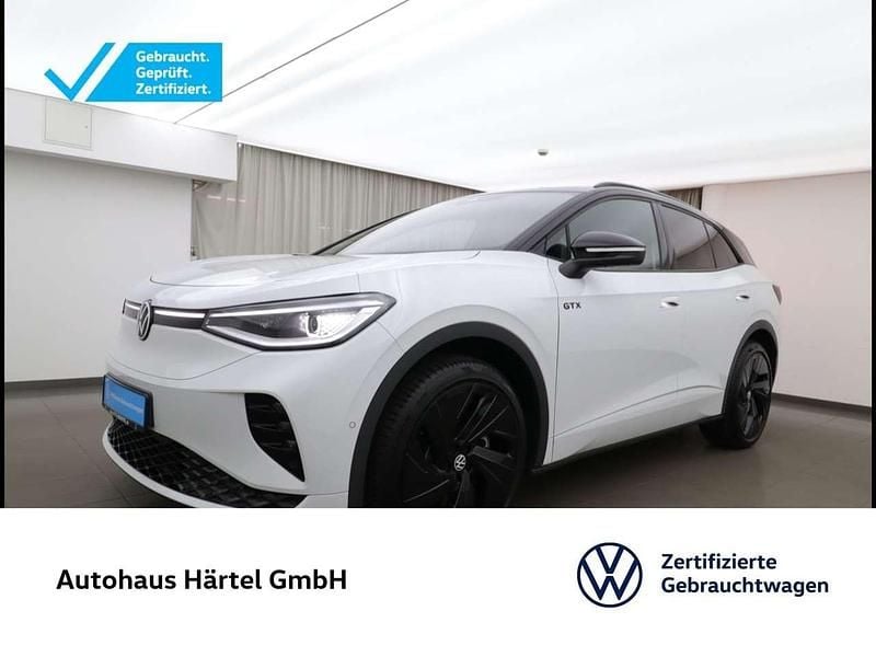Gletscherweiss (white), metallic Gebraucht 2025 VW ID.4 GTX SUV | 44.900 € (Fairer Preis) - Bild 1/4