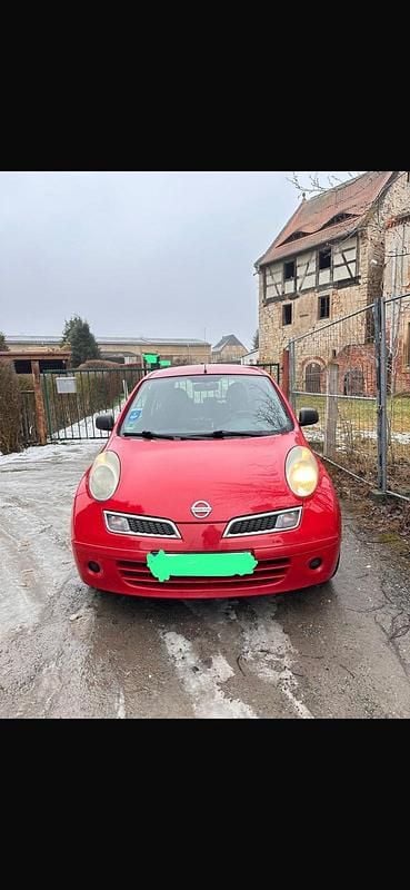 Gebraucht Nissan Micra 48 PS (35 kW) 2009 Rot Limousine