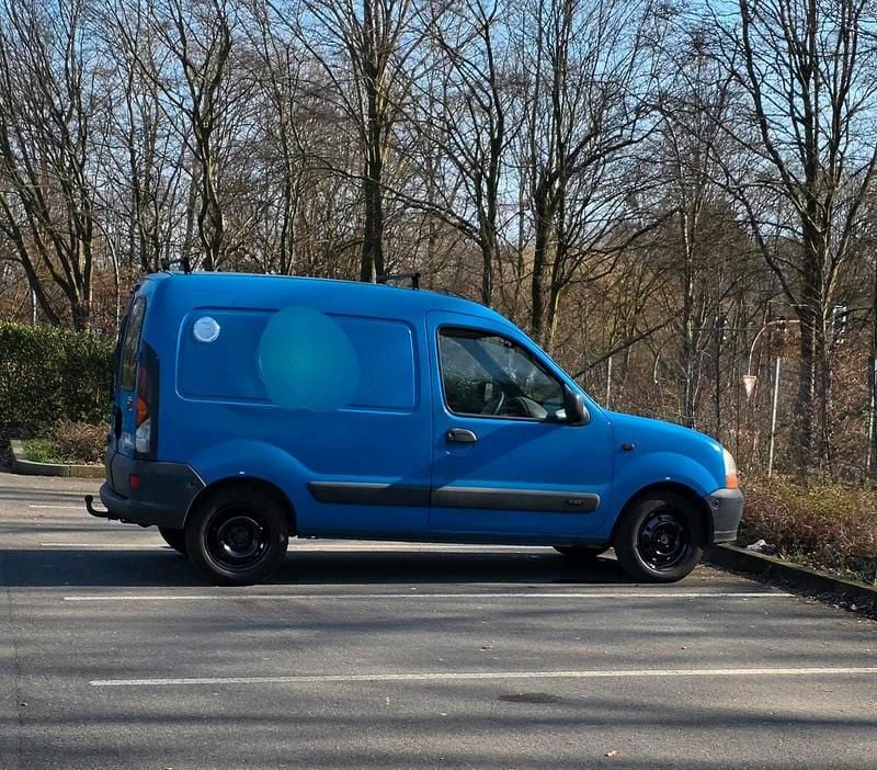 Gebraucht Renault Kangoo 65 PS (47 kW) 2002 Blau Van / Kleinbus