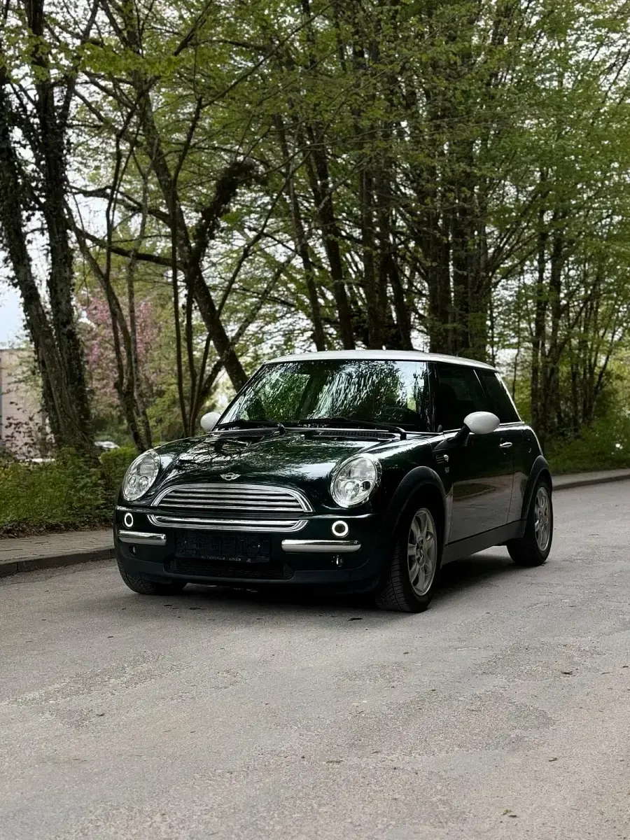 Käytetty Mini Cooper 116 HP (85 kW) 2003 Vihreä Viistoperä
