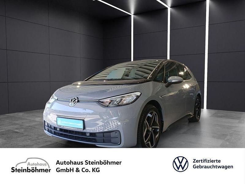 Mondsteingrau (grau) Gebraucht 2021 VW ID.3 Pure Kleinwagen | 19.985 € (Fairer Preis) - Bild 1/4