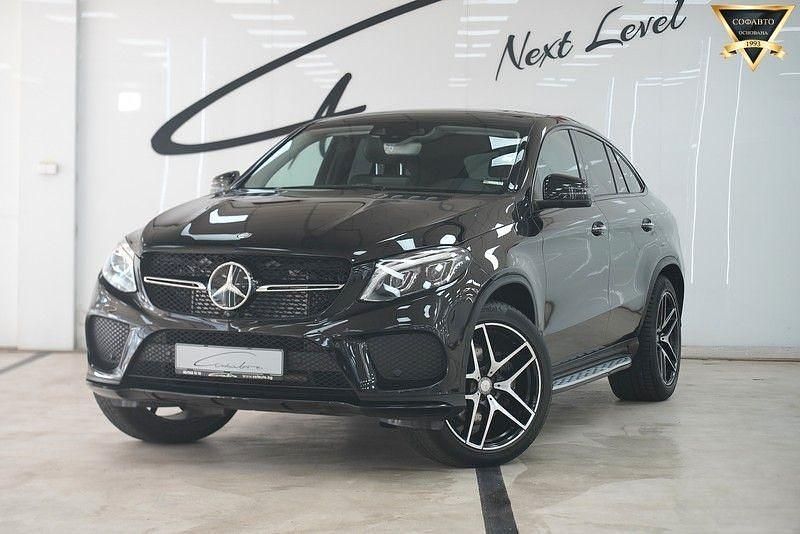 Schwarz Gebraucht 2016 Mercedes GLE350 AMG line Coupé | 30.690 € (Superpreis) - Bild 1/4