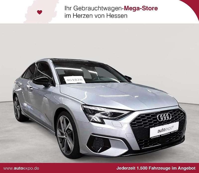 Florettsilber metallic Gebraucht 2022 Audi A3 Advanced Limousine | 28.989 € (Fairer Preis) - Bild 1/4