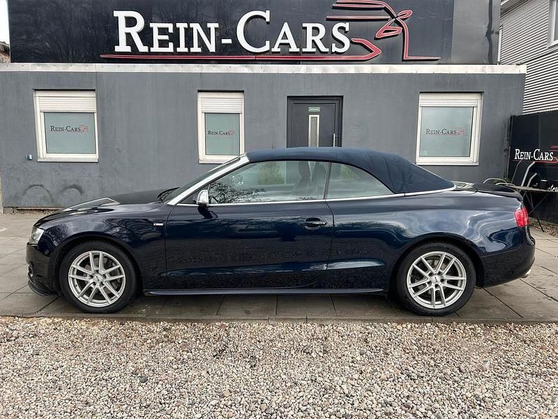 Gebraucht Audi A5 Cabriolet S-line plus 239 PS (175 kW) 2009 Blau Cabrio