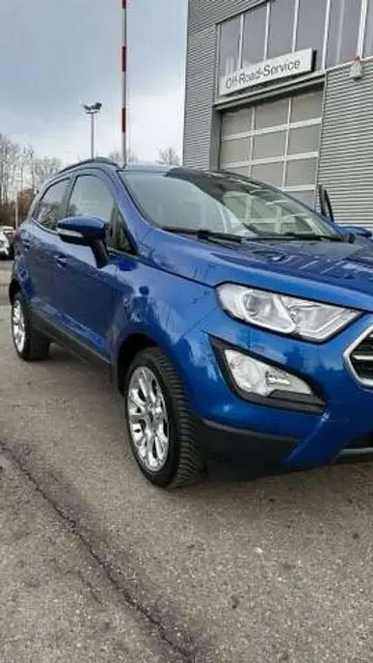 Gebraucht Ford Ecosport Cool & Connect 125 PS (91 kW) 2020 Blau SUV
