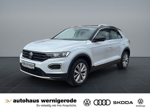 White silver metallic Gebraucht 2022 VW T-Roc Style SUV | 24.940 € (Fairer Preis) - Bild 1/4
