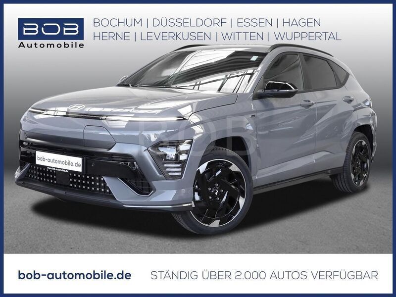 Shadow grey Neu 2025 Hyundai Kona N Line SUV | 40.222 € (Fairer Preis) - Bild 1/3