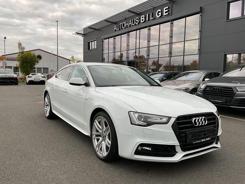 Gebraucht Audi A5 Sportback S-Line 150 PS (110 kW) 2015 Weiß Kleinwagen