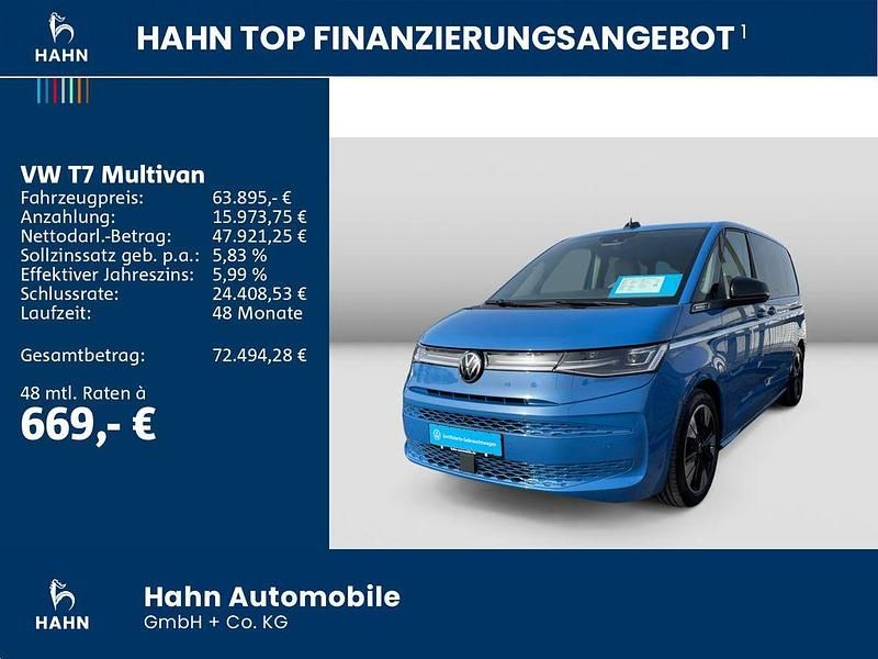 Gebraucht VW Multivan Style 245 PS (180 kW) 2025 Blau Van