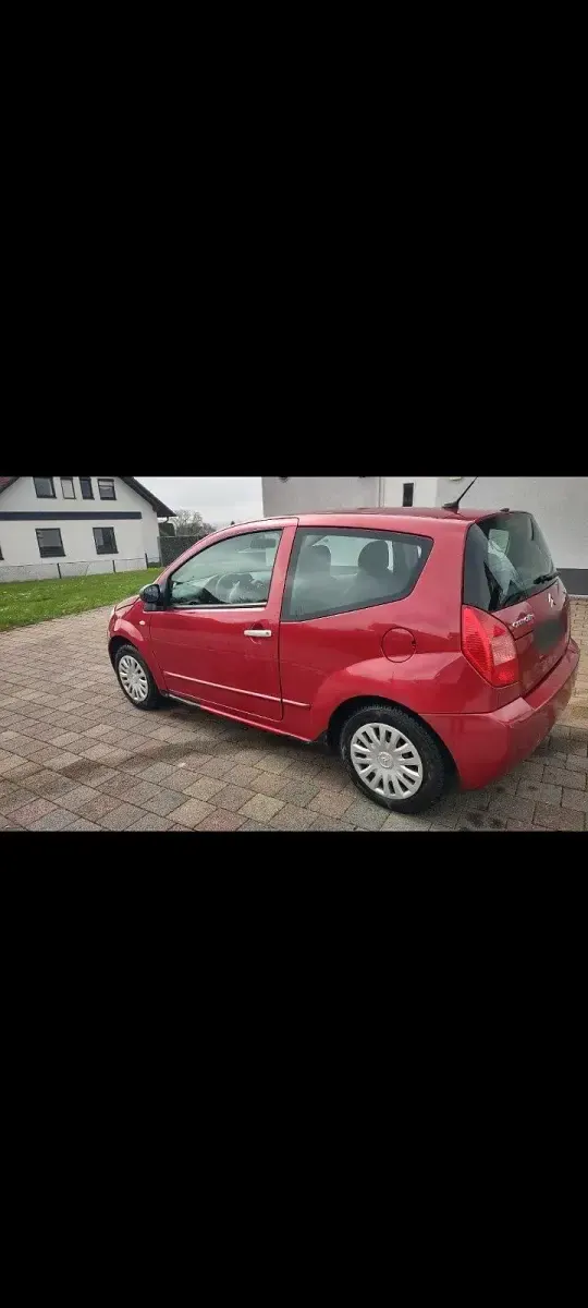 Gebraucht Citroën C2 60 PS (44 kW) 2005 Rot Kleinwagen