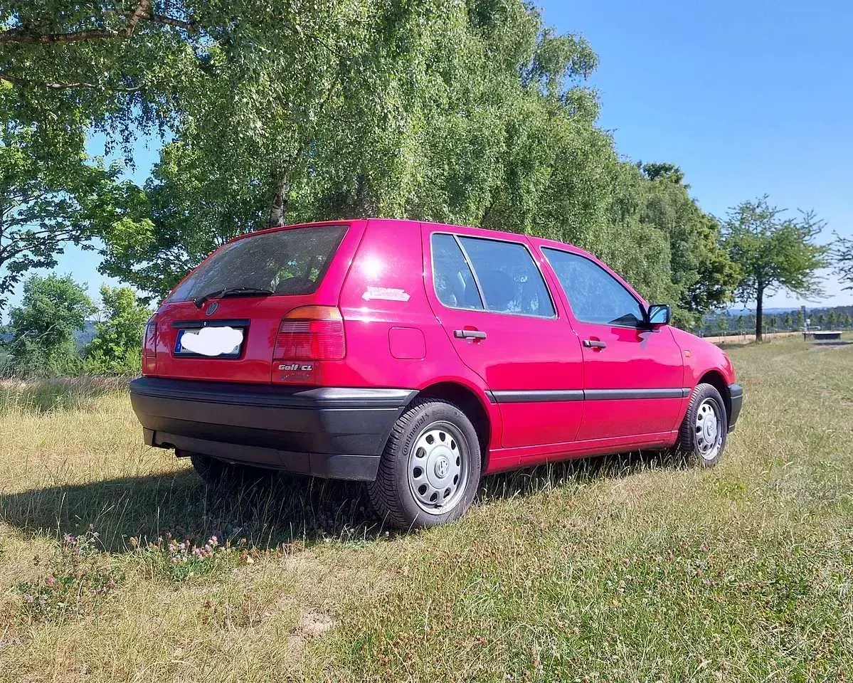 Brugt VW Golf III 75 HK (55 kW) 1994 Rød Sedan