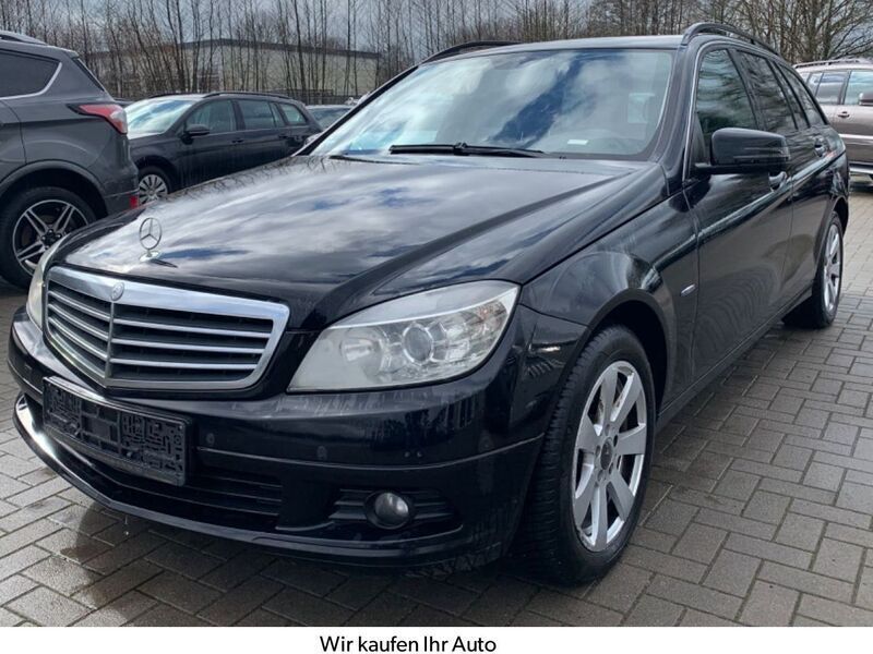 Schwarz Gebraucht 2010 Mercedes C200 Kombi | 2.999 € (Etwas zu teuer) - Bild 1/4