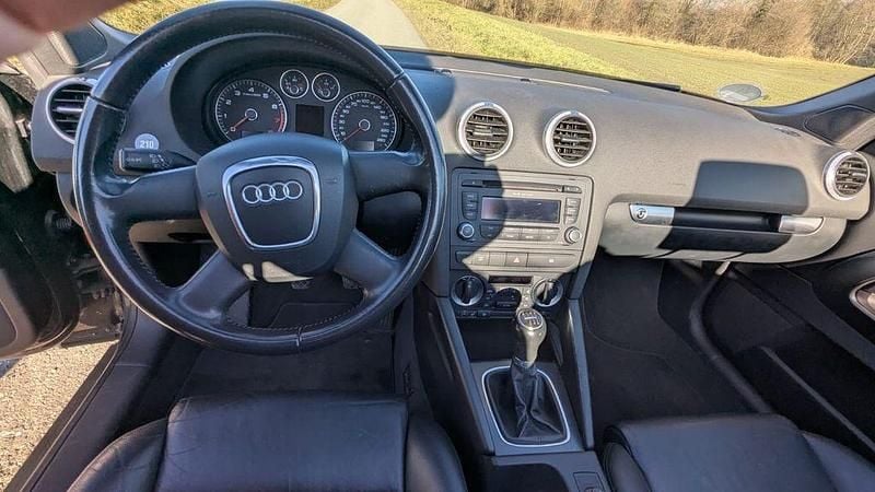 Gebraucht Audi A3 Cabriolet Ambition 160 PS (117 kW) 2009 Schwarz Cabrio