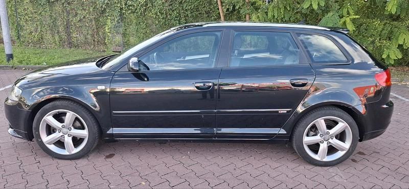Schwarz Gebraucht 2008 Audi A3 S-Line Limousine | 3.000 € (Superpreis) - Bild 1/4