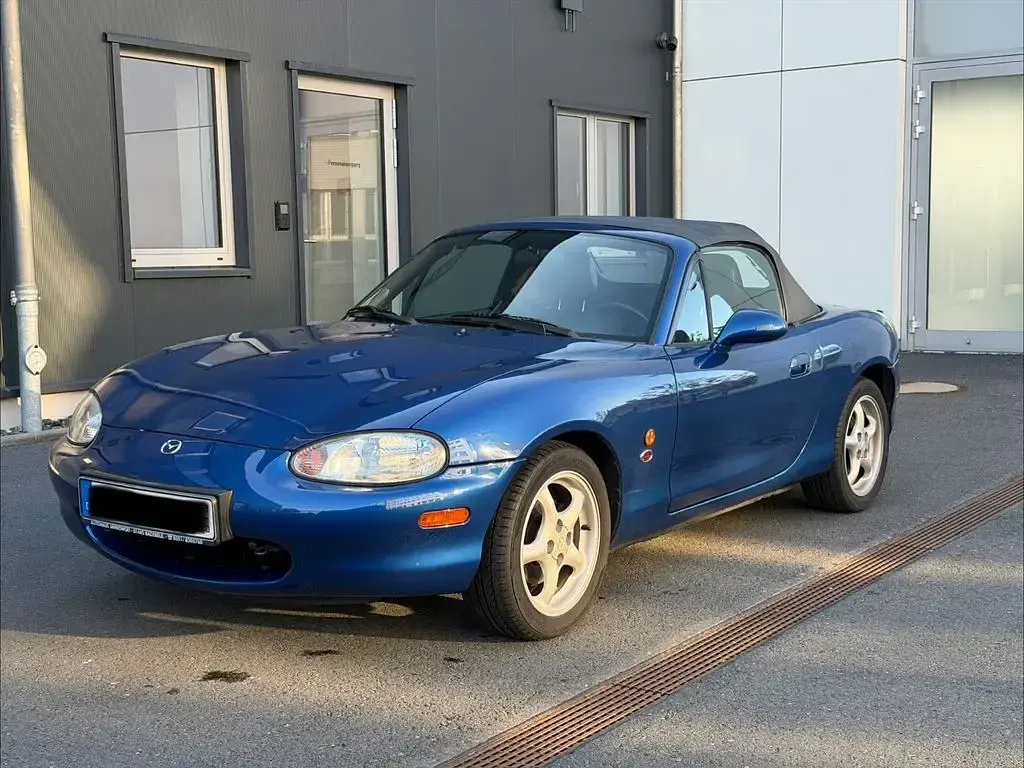 Gebraucht Mazda MX5 140 PS (102 kW) 1999 Blau Cabrio