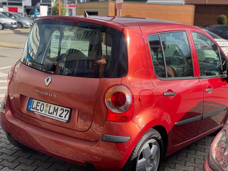 Gebraucht Renault Modus Authentique 75 PS (55 kW) 2004 Rot Van / Kleinbus
