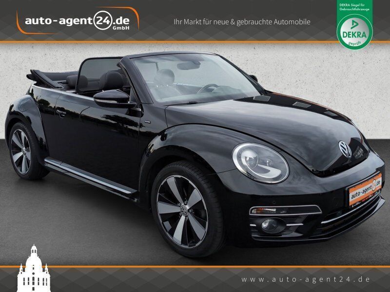 Schwarz metallic Gebraucht 2017 VW Beetle Allstar Cabrio | 22.990 € (Etwas zu teuer) - Bild 1/4