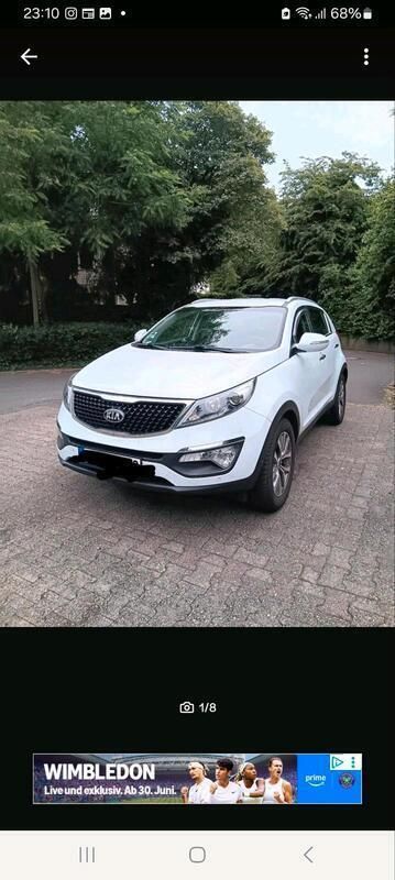 Weiß Gebraucht 2016 Kia Sportage SUV | 11.000 € - Bild 1/4