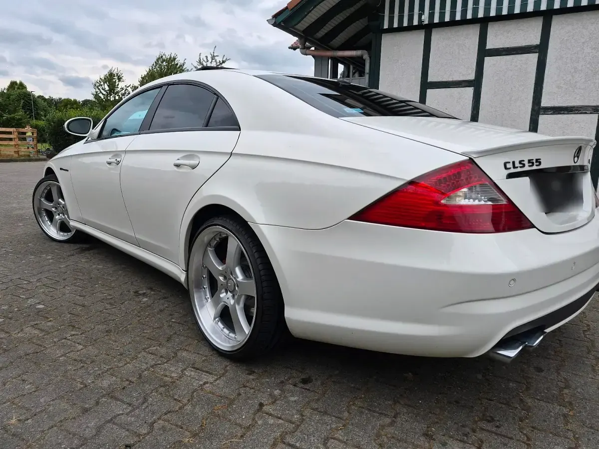 Gebraucht Mercedes CLS55 AMG AMG 475 PS (349 kW) 2006 Weiß Coupé