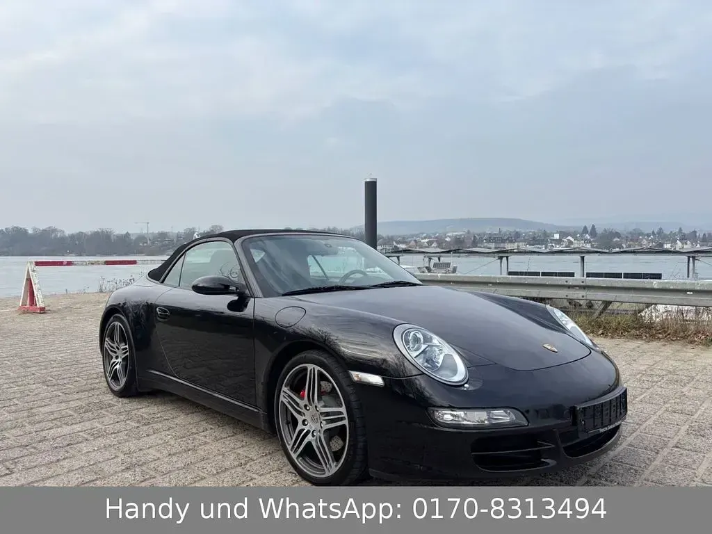 Gebraucht Porsche 997 355 PS (261 kW) 2008 Schwarz Cabrio