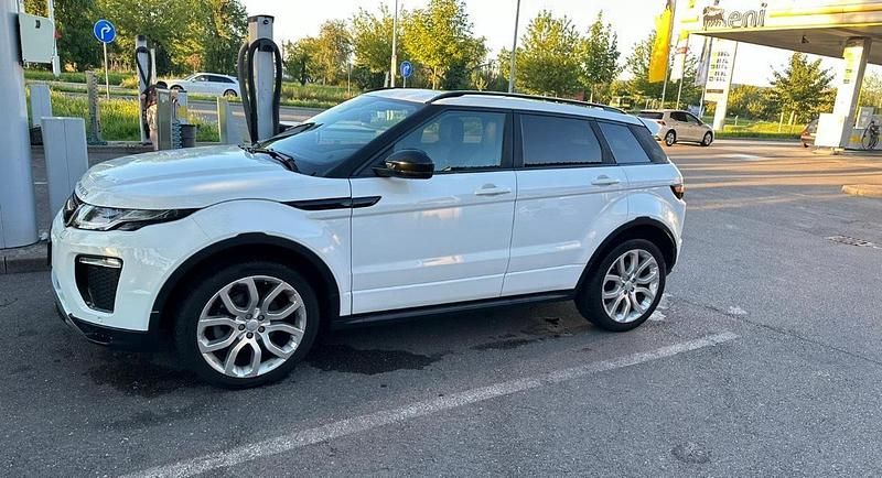Weiß Gebraucht 2017 Land Rover Range Rover evoque Pure SUV | 18.500 € (Fairer Preis) - Bild 1/4