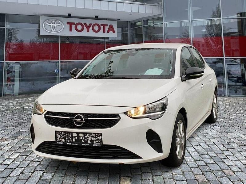 Jade weiss/arktis weiss Gebraucht 2023 Opel Corsa Edition Kleinwagen | 12.990 € (Superpreis) - Bild 1/4