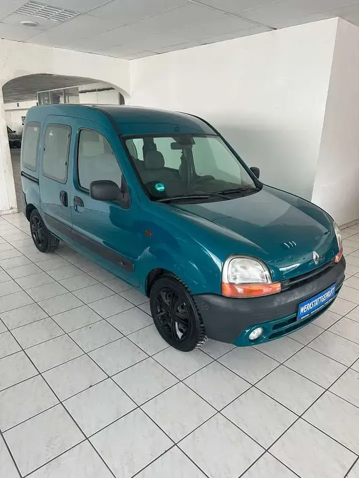 Brugt Renault Kangoo 75 HK (55 kW) 2002 Grøn MPV