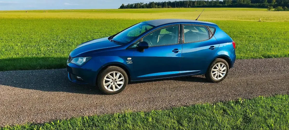 Gebraucht Seat Ibiza 85 PS (62 kW) 2014 Blau Kleinwagen