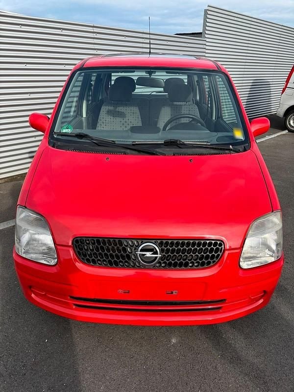 Gebraucht Opel Agila 75 PS (55 kW) 2002 Rot Van / Kleinbus