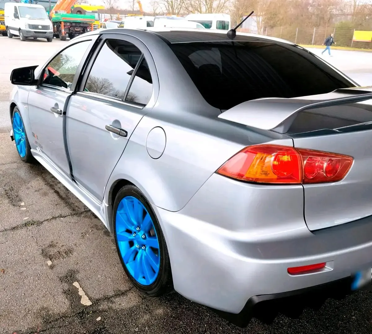Gebraucht Mitsubishi Lancer 143 PS (105 kW) 2008 Silber Limousine