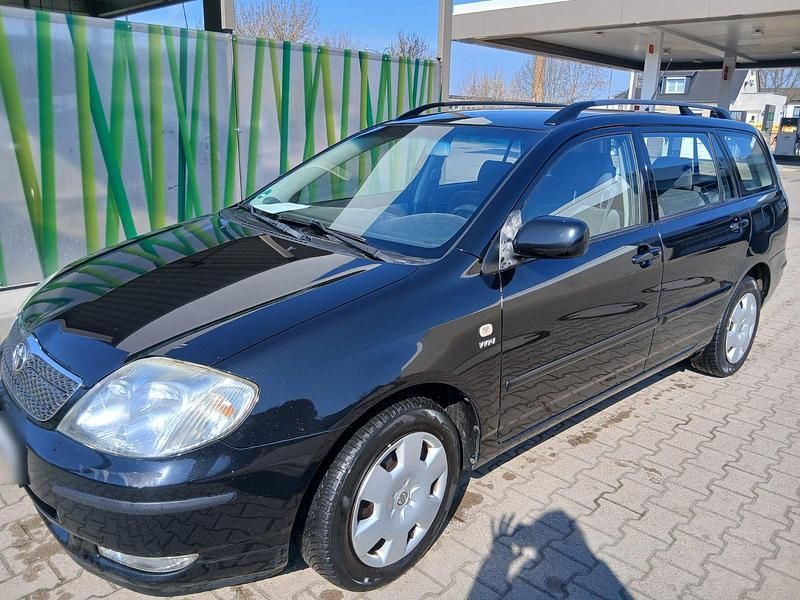 Gebraucht Toyota Corolla 110 PS (80 kW) 2002 Schwarz Kombi