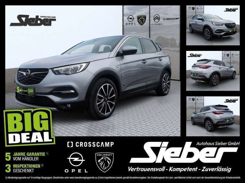 Tiefquarz grau metallic Gebraucht 2020 Opel Grandland X Innovation SUV | 23.990 € (Fairer Preis) - Bild 1/4