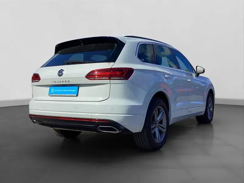 Gebraucht VW Touareg R-line 231 PS (169 kW) 2021 Weiß SUV