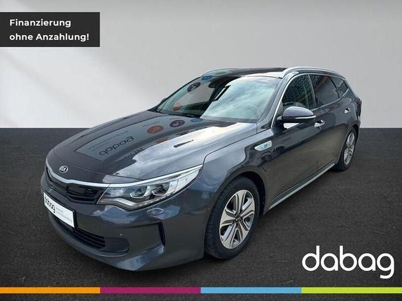 (abt) platinum graphite p Gebraucht 2017 Kia Optima Hybrid Limousine | 19.990 € (Teuer) - Bild 1/4