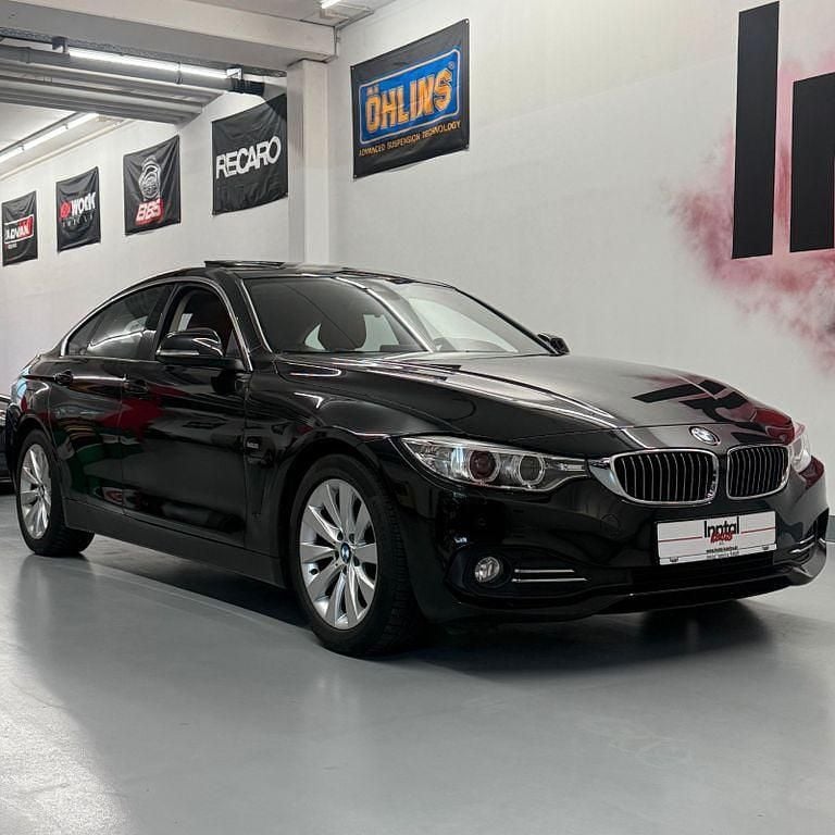 Schwarz Gebraucht 2016 BMW 420 Gran Coupé Luxury Line Coupé | 19.590 € (Fairer Preis) - Bild 1/4